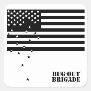 Etiquetas das estrelas de queda da brigada de