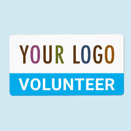 Etiquetas de adesivos de voluntários personalizado