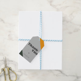 Etiquetas de Agradecimento Modernas Minimalistas d