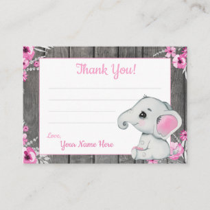 Etiquetas de agradecimento Pequeno com Cinza rosa 