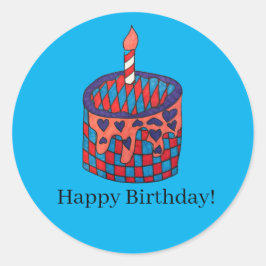 Etiquetas de aniversário