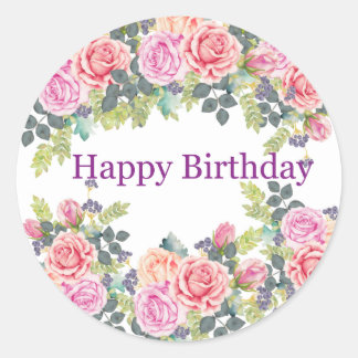 Etiquetas de aniversário