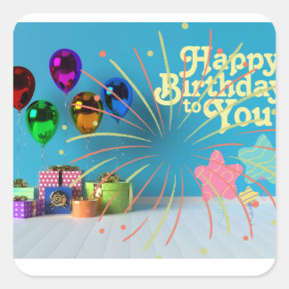 Etiquetas de aniversário