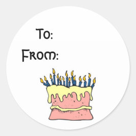 Etiquetas de Aniversário