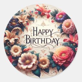 Etiquetas de aniversário