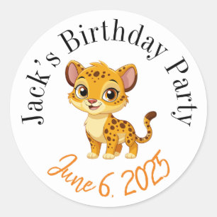 Etiquetas de aniversário personalizadas
