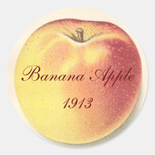 Etiquetas de Apple do vintage