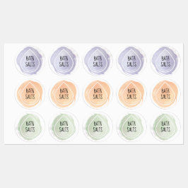 Etiquetas de Artesanato de queda de óleo essenciai