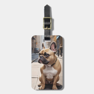 Etiquetas de Bagagem Bulldog Francês