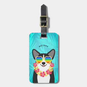 Etiquetas de Bagagem Corgi