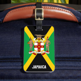 Etiquetas de bagagem da Jamaica Patriótica, Bandei