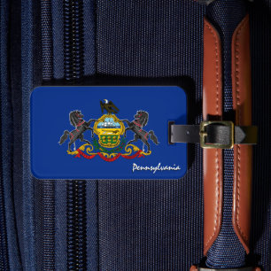 Etiquetas de Bagagem da Pensilvânia, Bandeira Patr