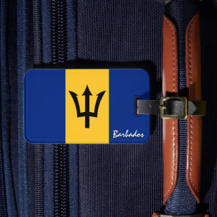 Etiquetas de Bagagem de Barbados, Bandeira patriót