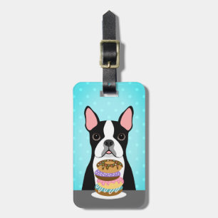 Etiquetas de Bagagem de Boston Terrier