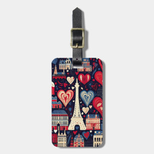 Etiquetas de Bagagem de Paris