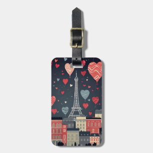 Etiquetas de Bagagem de Paris