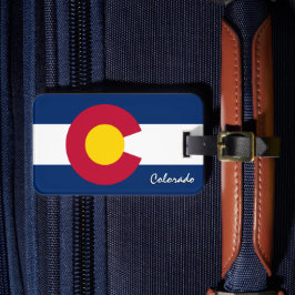 Etiquetas de Bagagem do Colorado, Bandeira Patriót