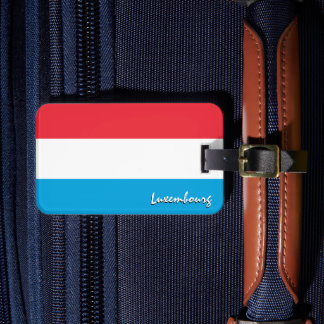 Etiquetas de Bagagem do Luxemburgo, Bandeira Patri