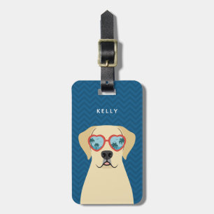 Etiquetas de Bagagem do Retriever Labrador