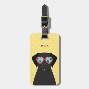 Etiquetas de Bagagem do Retriever Labrador