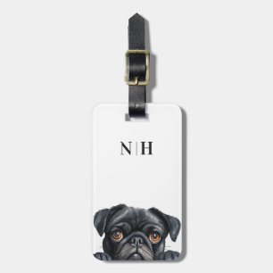 Etiquetas de Bagagem Pug