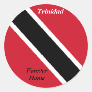 Etiquetas de bandeira Trinidad