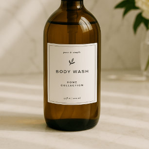 Etiquetas de Banheiras à prova de Água Elegante, C