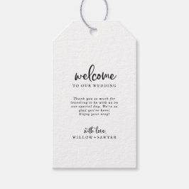 Etiquetas de boas-vindas do casamento do Script Ru