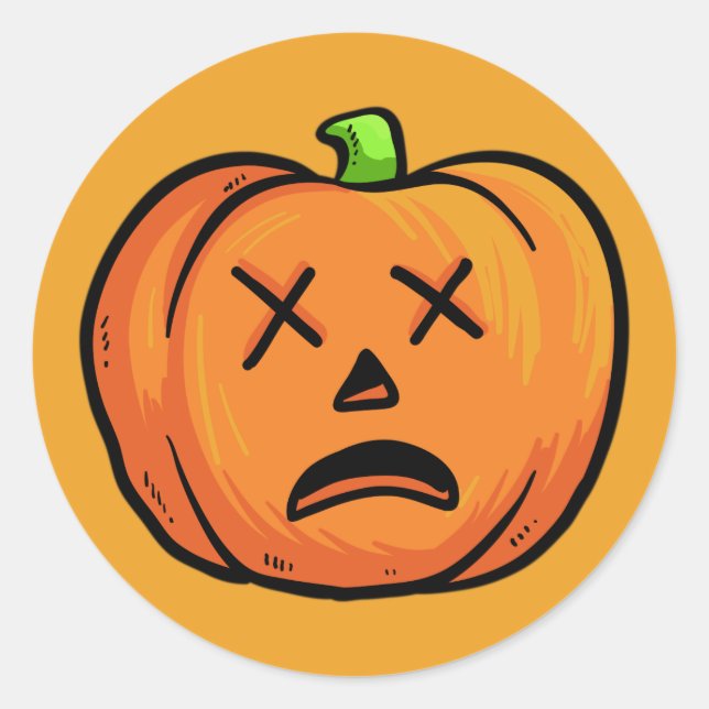 Etiquetas de Bombeiros de Halloween 9 (Frente)