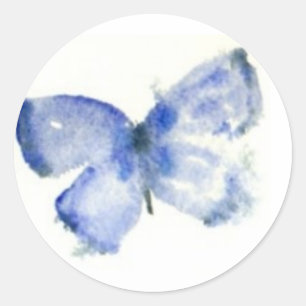 Etiquetas de Borboleta Azul