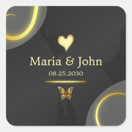 Etiquetas de borboletas de Ouro preto