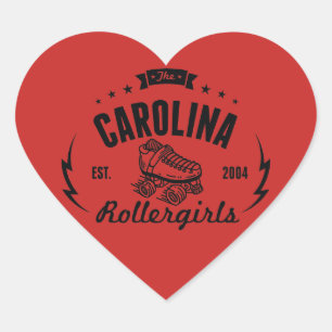 Etiquetas de Carolina Rollergirls