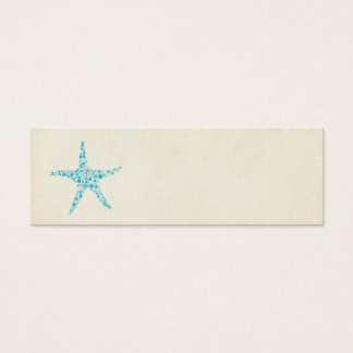 Etiquetas de Casamento Aqua Turquoise Starfish