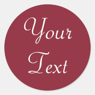 Etiquetas de Casamento Personalizado Vermelho e Br