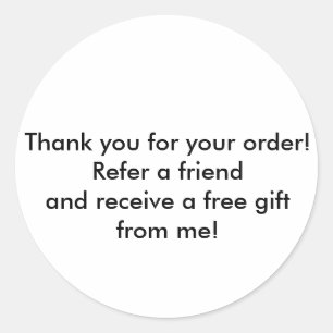 Etiquetas de catálogo para vendas diretas