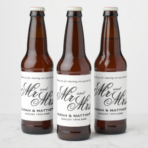 Etiquetas de cerveja de baixo custo para festas de