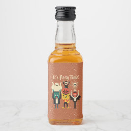 Etiquetas de cerveja e de líquido