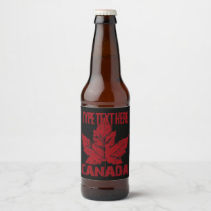 Etiquetas de Cerveja legal no Canadá - Etiqueta de