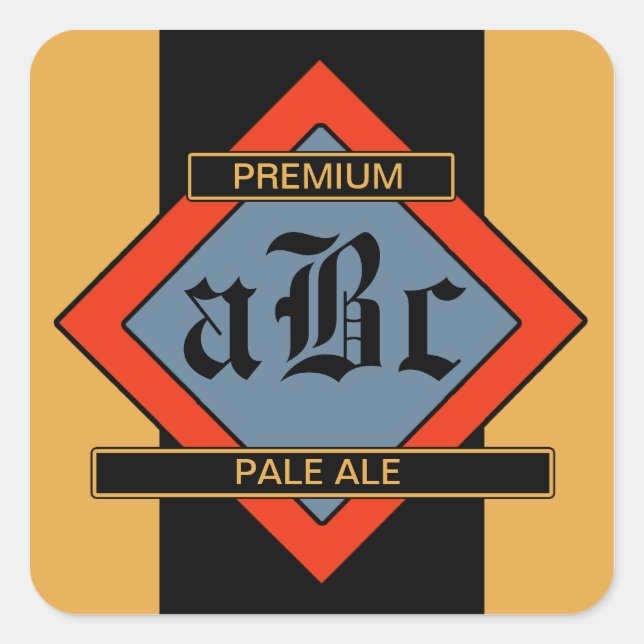 Etiquetas de Cerveja/Vinho Caseiro Personalizadas (Frente)