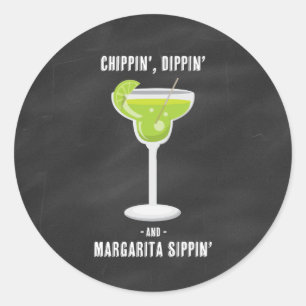 Etiquetas de Chippin Dippin Margarita Sippin