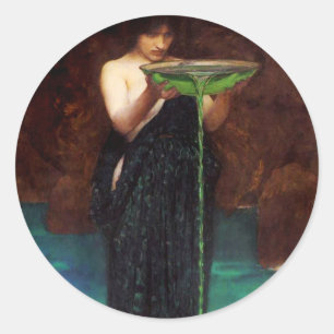 Etiquetas de Circe Invidiosa do Waterhouse