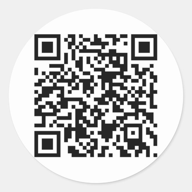 Etiquetas de código QR - Personalizáveis (Frente)