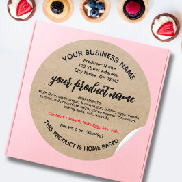 Etiquetas de comida de campo de Ohio