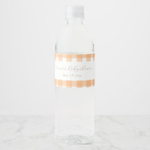 Etiquetas de Comida e Chá de fraldas de abóbora