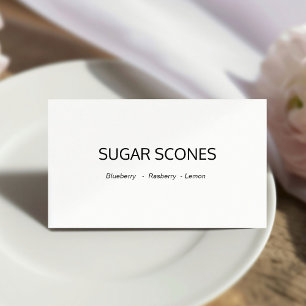 Etiquetas de comida para buffet com caligrafia ele