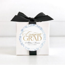 Etiquetas de Congratulações para Graduado com Toil