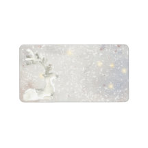 Etiquetas de Correio e Etiquetas Brancas Snowy Win