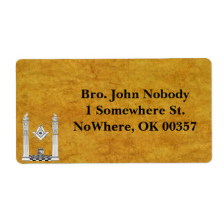 Etiquetas de Correio Masônico