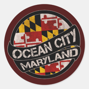 Etiquetas de correnteza da Ocean City Maryland