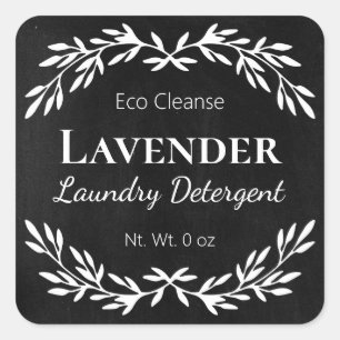 Etiquetas de Detergentes para Lavagem a Preto
